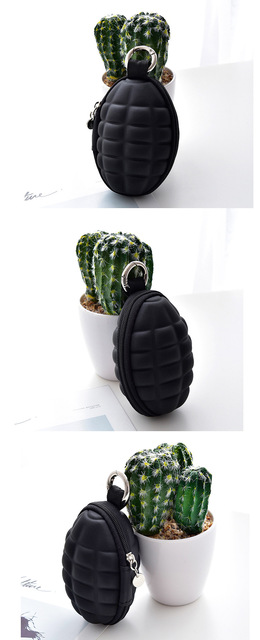 Portfel breloczek DoreenBeads Mini kreatywny z breloczkiem na klucze granatowy - Wianko - 8