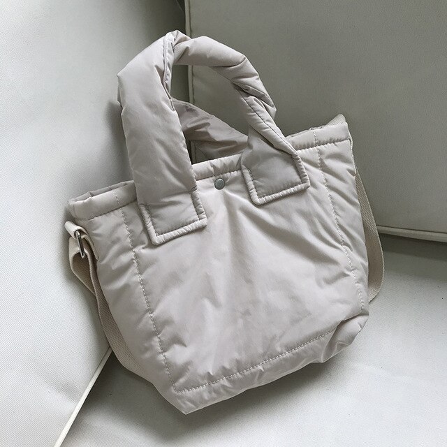 Kolorowa damska torba na ramię z piórami przestrzennymi 2021 zaprojektowana przez Mini Casual Cotton - torba na zakupy - Wianko - 27