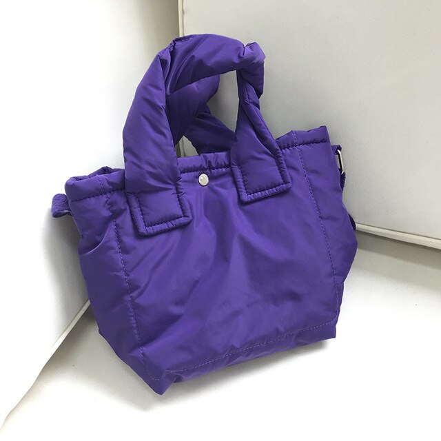 Kolorowa damska torba na ramię z piórami przestrzennymi 2021 zaprojektowana przez Mini Casual Cotton - torba na zakupy - Wianko - 30
