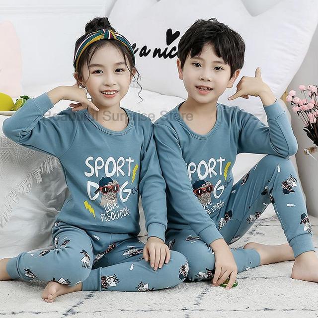 Chłopięcy zestaw piżam wiosna 2-14 lat – Top Cartoon + spodnie Kid Baby Toddler Boy Totoro 2021 moda - Wianko - 19