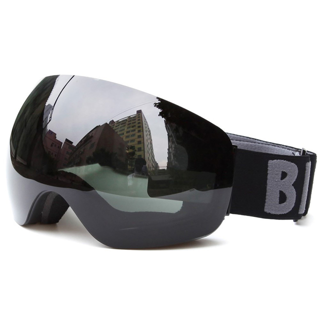 Oprawki gogle narciarskie podwójne soczewki UV400 Anti-fog Snowboard dla dorosłych - profesjonalne okulary narciarskie kobiety mężczyźni śnieg okulary - Wianko - 12