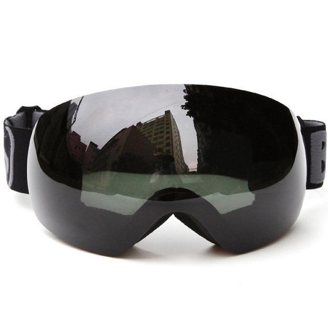 Oprawki gogle narciarskie podwójne soczewki UV400 Anti-fog Snowboard dla dorosłych - profesjonalne okulary narciarskie kobiety mężczyźni śnieg okulary - Wianko - 11