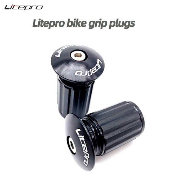 Uchwyty rowerowe Litepro BMX, kierownica i korki 22-24mm, aluminium - Wianko - 7