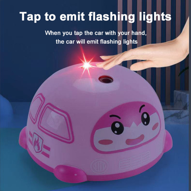 Zdalnie sterowany samochód dla dzieci - Kid Cartoon, inteligentne sterowanie gestami, świetlisto-muzyczna zabawka edukacyjna - Wianko - 4