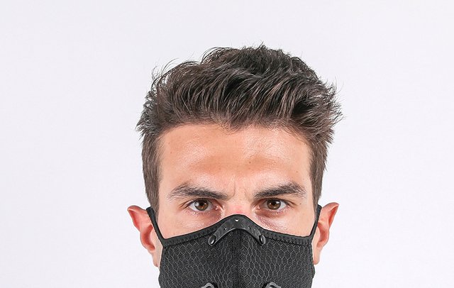 Wsparcie węglowe JINGBA PM 2.5 - maska przeciwpyłowa na uszy, sporty outdoor, kolarstwo MTB, czarna - Wianko - 15
