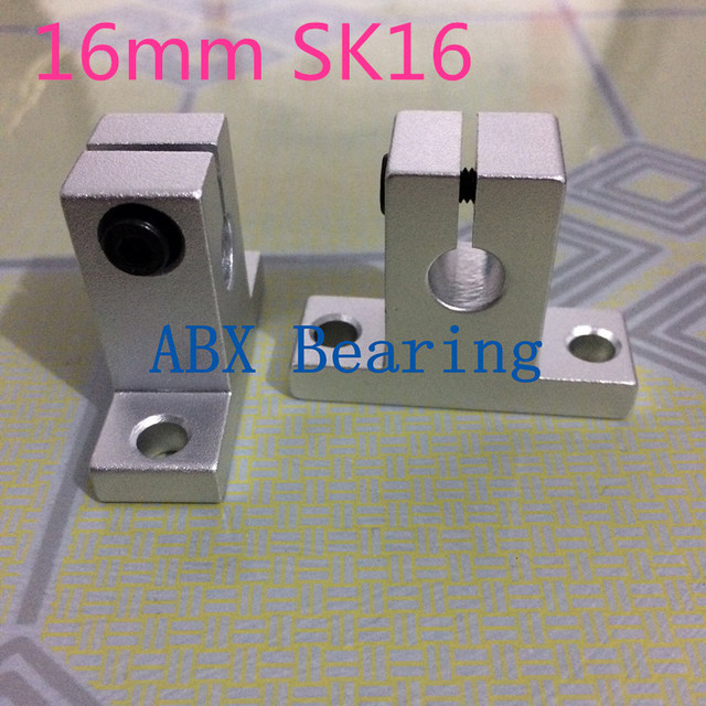Łożysko liniowe szyny wspornik 16mm SH16A SK16 do XYZ tabeli CNC Router - Wianko - 1