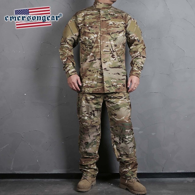 Pole walki R6 Emersongear - koszula i spodnie mundur garnitur BDU wojskowy Airsoft Paintball - Wianko - 2