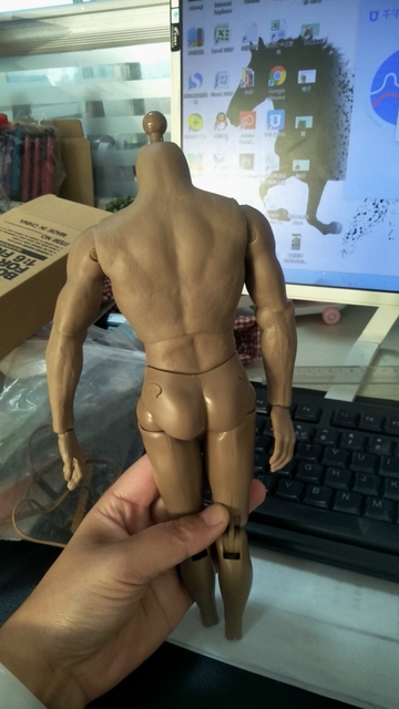Figurka 1/6 skali człowieka - Obama, mężczyzna, model głowy, mięśnie V1-M, kolor pszenicy, ciało 12 Cal, gorący prezent - Wianko - 11
