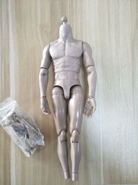 Figurka 1/6 skali człowieka - Obama, mężczyzna, model głowy, mięśnie V1-M, kolor pszenicy, ciało 12 Cal, gorący prezent - Wianko - 9