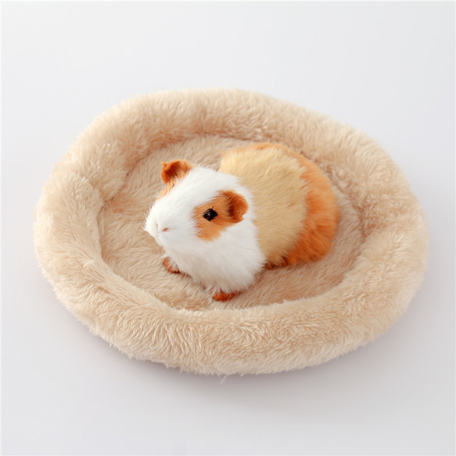 Gniazdo zimowe dla chomika - arktyczna poduszka bawełniana dla zwierząt domowych jeża, królika, świnki morskiej, szczura i jeża - Wianko - 4
