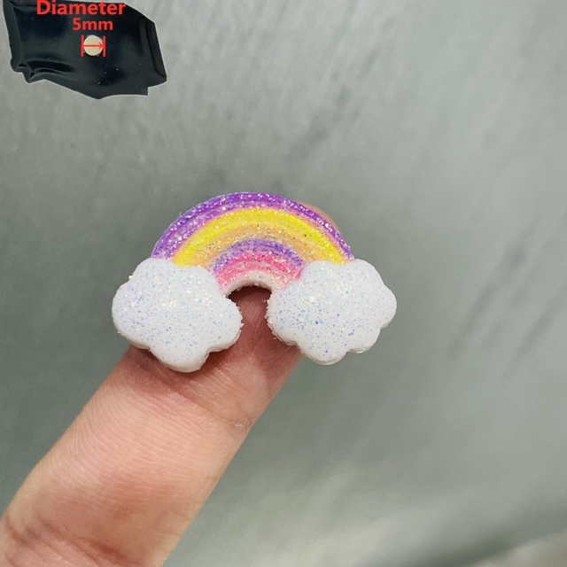 Naklejki magnetyczne na lodówkę Cute Cartoon - Kolorowe Flash Lody Meteor Rainbow - Wianko - 6