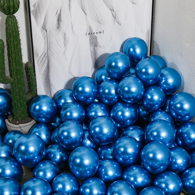 Małe balony 5 cali - 30/50/100szt. w zestawie - metalowe okrągłe dekoracje ślubne, urodzinowe, Baby Shower, rocznica - Wianko - 11
