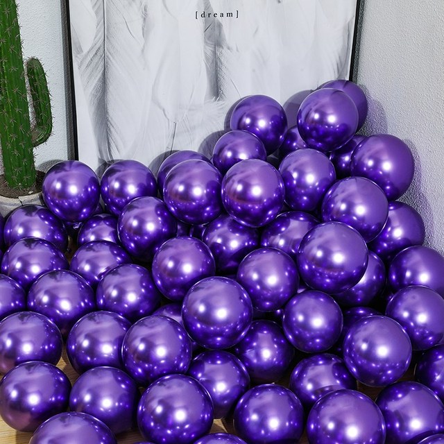 Małe balony 5 cali - 30/50/100szt. w zestawie - metalowe okrągłe dekoracje ślubne, urodzinowe, Baby Shower, rocznica - Wianko - 13