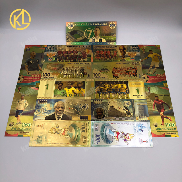 10 sztuk/partia złotych banknotów bitcoin w kolorze folii - idealne jako pamiątkowe i kolekcjonerskie prezenty - Wianko - 6