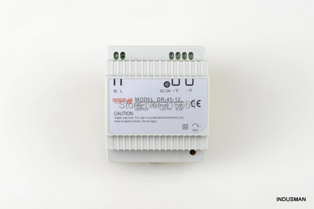 Przełącznik zasilacza ac 12V 10A SMPS DR-120-12, 120W, pojedyncze wyjście na szynę DIN - Wianko - 25