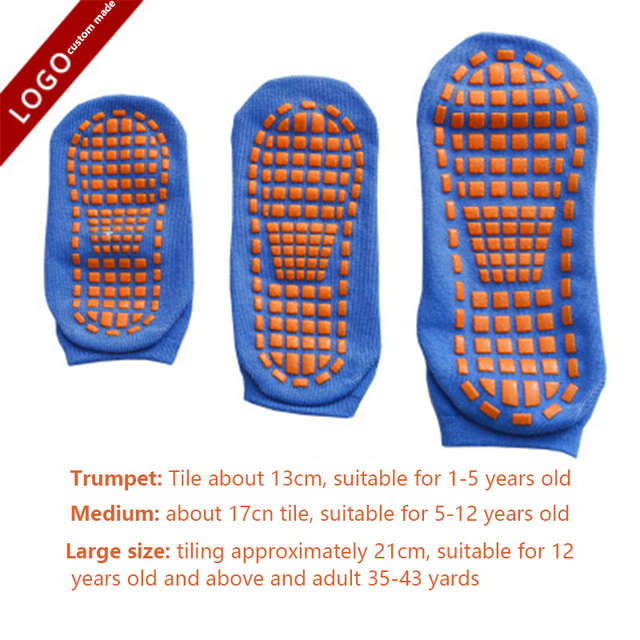 Krótkie antypoślizgowe bawełniane skarpety dla rodziców i dzieci z silikonowymi kropkami na trampolinę, do wczesnej edukacji sportowej, oddychające - Wianko - 7