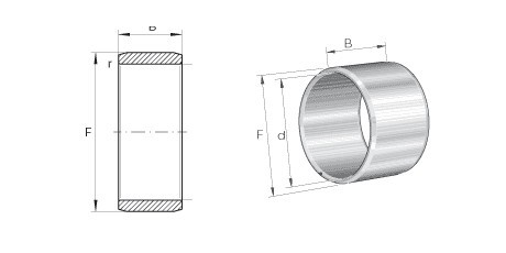 Oto propozycja dopracowanego tytułu produktu:Igiełkowe łożysko pierścień wewnętrzny MOCHU IR12X16X20 - precyzja gruntowa, metryczne, 12x16x20mm - Wianko - 1