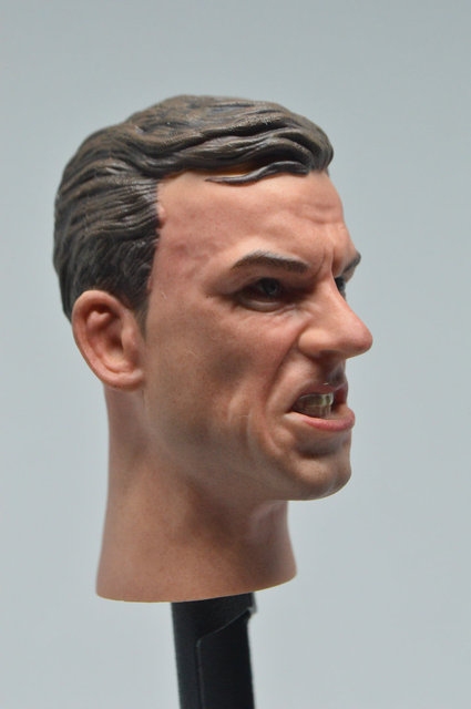 Figurka żołnierza II wojny światowej 1/6 skali - śmieszny wyraz twarzy, dla mężczyzn w skali 12 cali, z akcesoriami do ciała - Wianko - 7