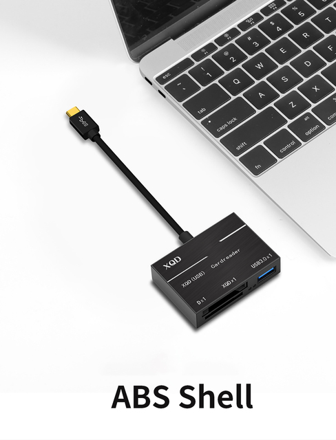 Adapter USB C do karty SD XQD z czytnikiem USB 3.0, kompatybilny z Sony serii G, Nikon D4, D5 i D500 - Wianko - 8