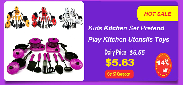 Zabawka edukacyjna Różowa kuchnia AGD dla dzieci: toster, odkurzacz, kuchenka - Wianko - 2