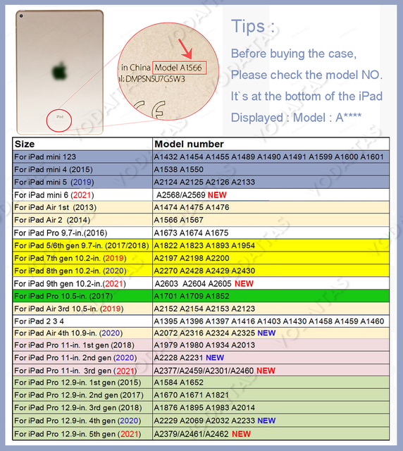 Magnetyczny inteligentny pokrowiec na iPad 10.2 2020 stojak na iPada 7. 8. Generacji A2270/A2428 pokrowiec na Tablet Funda Capa Conque - Wianko - 6