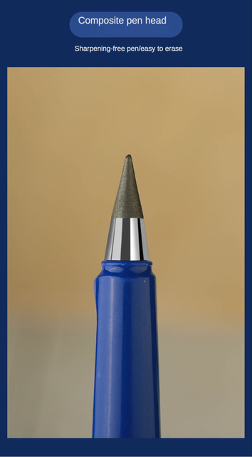 Ołówek HB, 5 sztuk, czarna technologia, bez ostrzenia, kasowalny, niełatwo złamać, piszący/malujący/rysujący/szkicujący bez tuszu - Wianko - 6