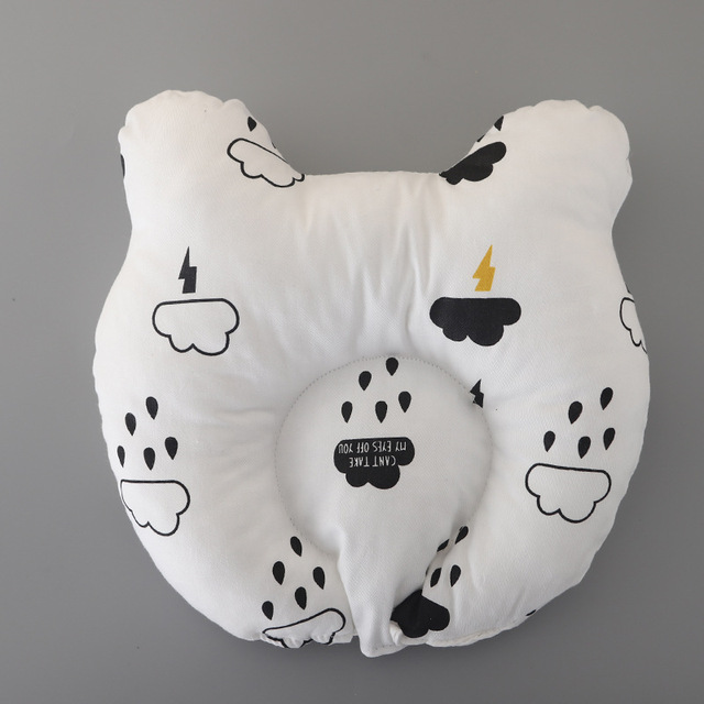 Poduszka kształcąca głowę dla noworodka w kształcie litery U - bawełniana,misoskształtująca+do łóżeczka - Wianko - 9
