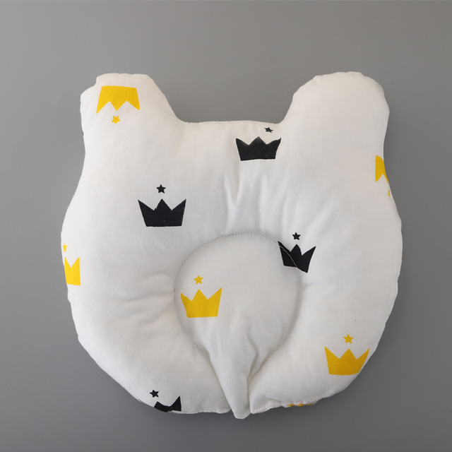 Poduszka kształcąca głowę dla noworodka w kształcie litery U - bawełniana,misoskształtująca+do łóżeczka - Wianko - 7