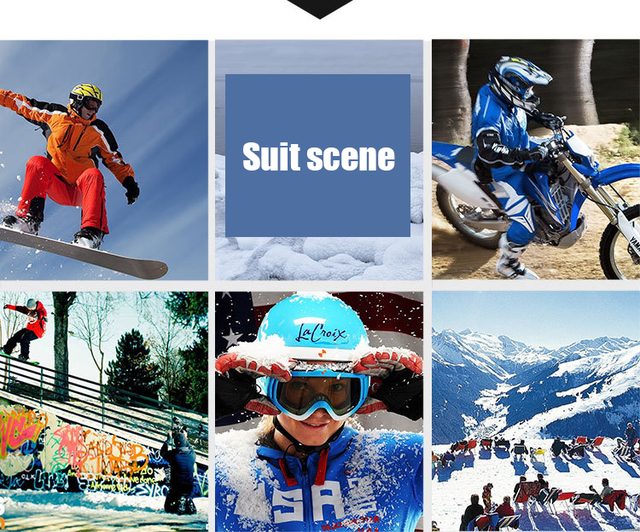 Rękawice narciarskie damskie zimowe Dziki Śnieg Outdoor Sport, wodoodporne i ciepłe, H-618 - Wianko - 3