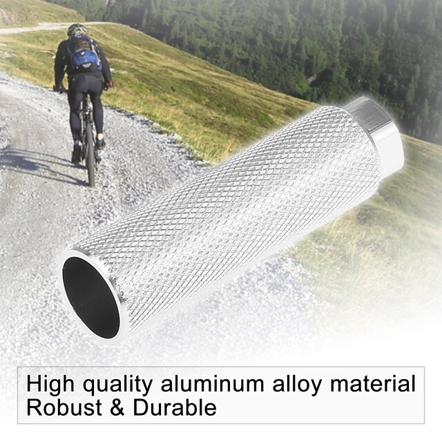 Podnośniki tylne z aluminium Uxcell 100x2 8/38mm do rowerów BMX MTB 3/8 Cal - Wianko - 4