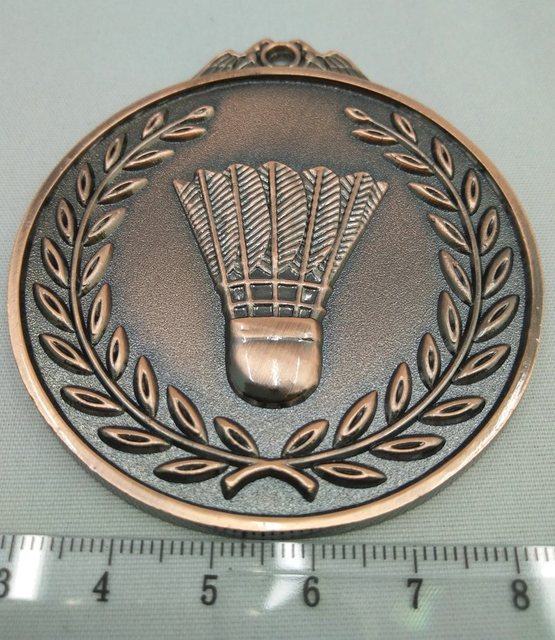 Medal gimnastyczny Unisex do badmintona - starożytne monety w kolorze, rosyjska osobowość - Wianko - 5