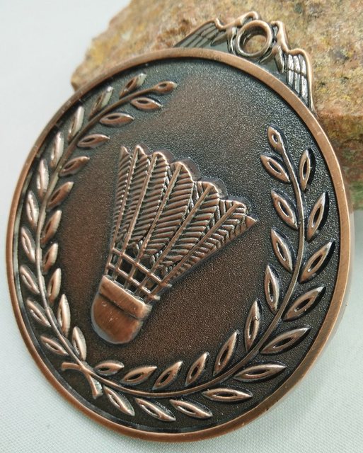 Medal gimnastyczny Unisex do badmintona - starożytne monety w kolorze, rosyjska osobowość - Wianko - 2