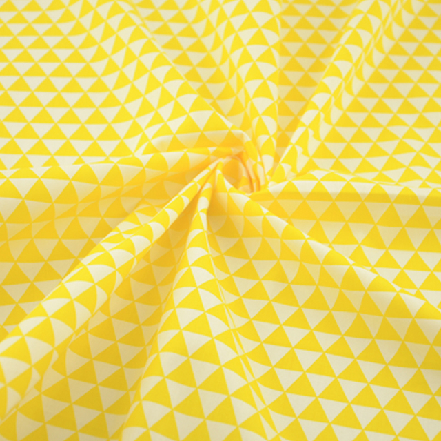Bawełniana tkanina na sukienki - kwadratowa żółto-różowa Tissu Patchwork pikowana tkanina Ankara DIY - Wianko - 6