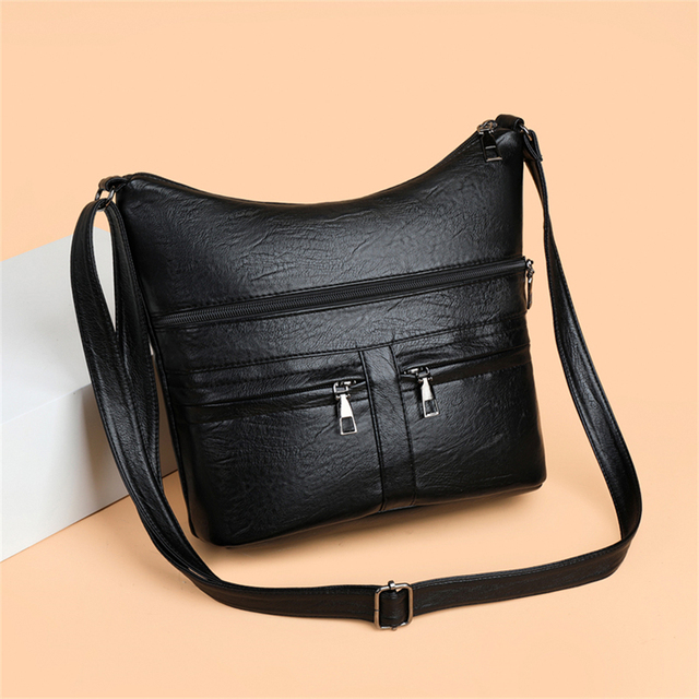 Nowa luksusowa torba damskie podróżna z dużą pojemnością na ramię z prostej kolekcji 2021 - Wianko - 12