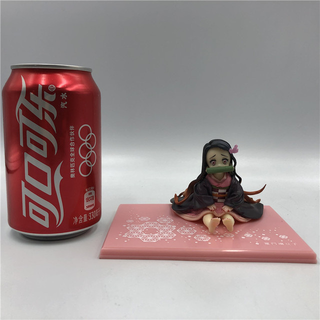 Figurka pcv Demon Slayer Kimetsu no Yaiba Kamado Nezuko siedząca 6.5cm - Wianko - 1