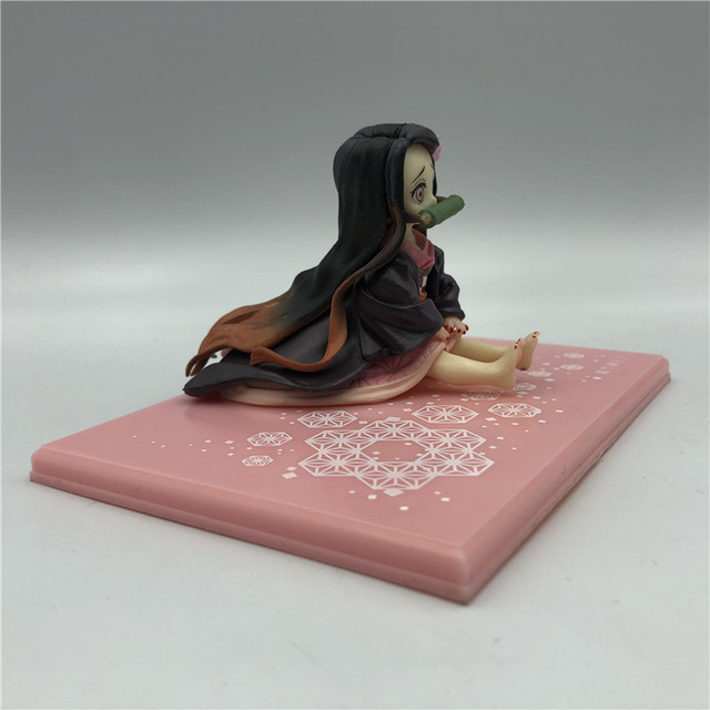 Figurka pcv Demon Slayer Kimetsu no Yaiba Kamado Nezuko siedząca 6.5cm - Wianko - 5