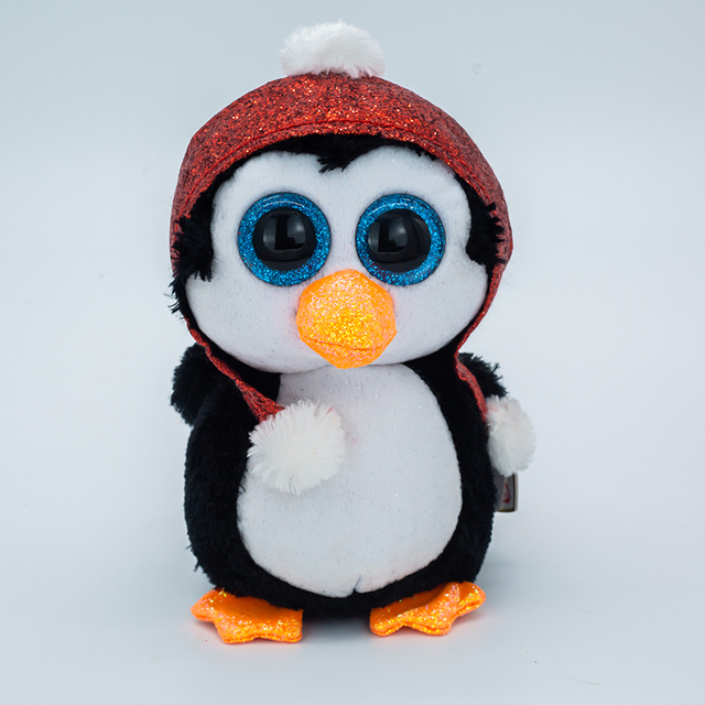Ty Beanie Boos Pingwin Pea - pluszowe zwierzątko z wielkimi oczy w kolekcji Ice Snowman. Ideał na prezent urodzinowy dla dziecka! - Wianko - 15