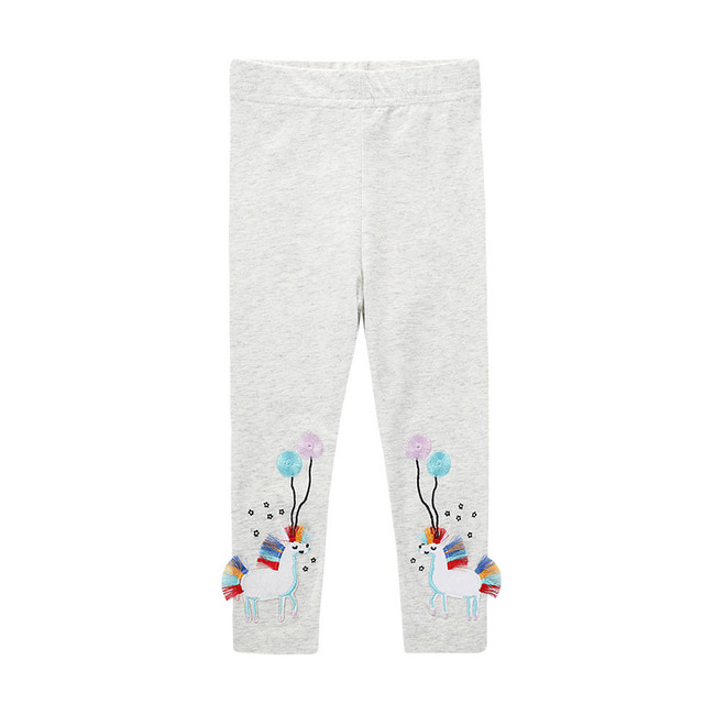 Nowe jesienno-zimowe spodnie dla dziewczynki, utrzymujące ciepło, elastyczne, z bawełny, w ładnym stylu, z kreskówek, dla dzieci 3-7 lat - Wianko - 14