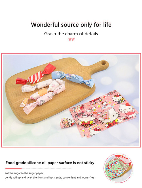 Zestaw 100 sztuk ręcznie robionych, wodoodpornych torebek na cukierki Holiday Celebration Decor Baby Party Supplies - Wianko - 3