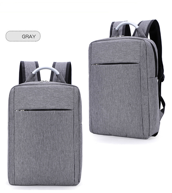 Uniwersalny plecak na laptopa 13-15.6 czarny/szary z ultralekką konstrukcją - Wianko - 5