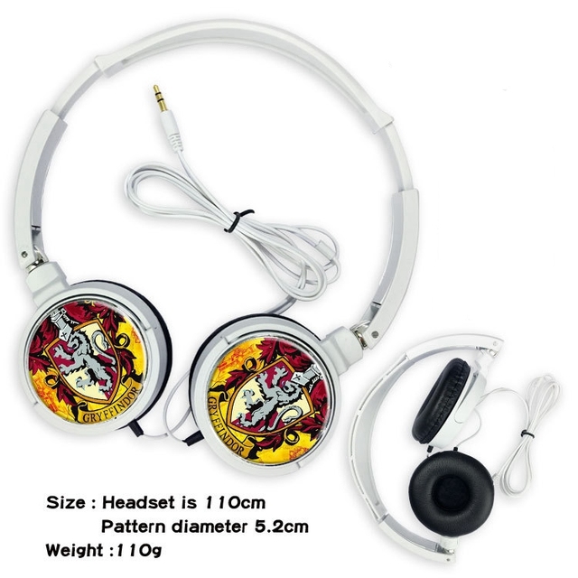 Figurka akcji Harry Potter - słuchawki mobilne do komputera, MP3 oraz telewizji, uniwersalny kabel Mini, zestaw słuchawkowy dla fanów magii na urodziny - Wianko - 1