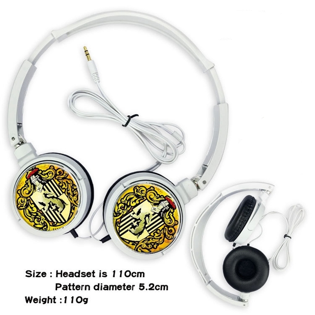 Figurka akcji Harry Potter - słuchawki mobilne do komputera, MP3 oraz telewizji, uniwersalny kabel Mini, zestaw słuchawkowy dla fanów magii na urodziny - Wianko - 5