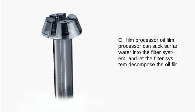 Pompa powietrzna do akwarium z akcesoriami filtracyjnymi i wodospadem, zbiornikiem filtracyjnym, montażem ściennym oraz filmem olejowym - Wianko - 13