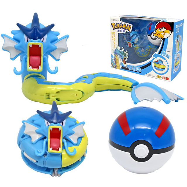 Pokemon Box Figurka Deformacja Pikachu Venusaur Charizard Gyarados Mewtwo Pokeball Kieszonkowy Potwór Anime Zabawka Dla Dzieci - Wianko - 19