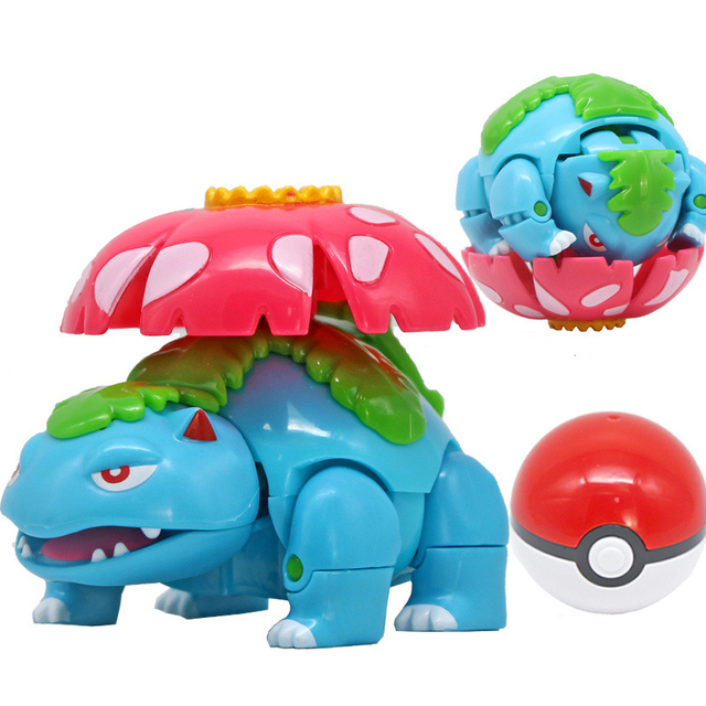 Pokemon Box Figurka Deformacja Pikachu Venusaur Charizard Gyarados Mewtwo Pokeball Kieszonkowy Potwór Anime Zabawka Dla Dzieci - Wianko - 22