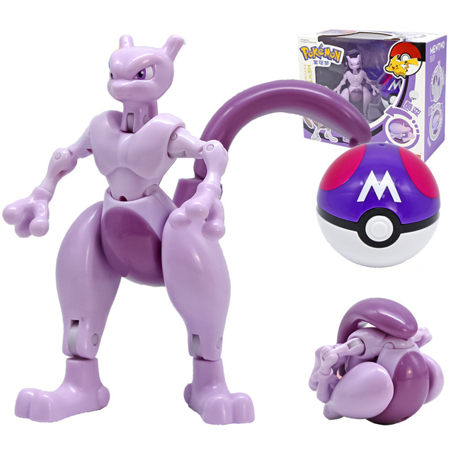 Pokemon Box Figurka Deformacja Pikachu Venusaur Charizard Gyarados Mewtwo Pokeball Kieszonkowy Potwór Anime Zabawka Dla Dzieci - Wianko - 29