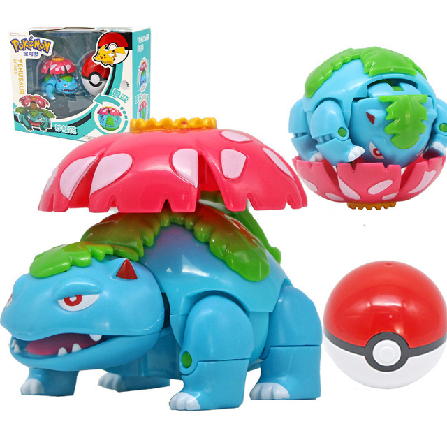 Pokemon Box Figurka Deformacja Pikachu Venusaur Charizard Gyarados Mewtwo Pokeball Kieszonkowy Potwór Anime Zabawka Dla Dzieci - Wianko - 21