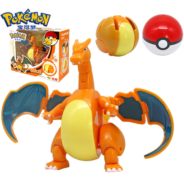 Pokemon Box Figurka Deformacja Pikachu Venusaur Charizard Gyarados Mewtwo Pokeball Kieszonkowy Potwór Anime Zabawka Dla Dzieci - Wianko - 30