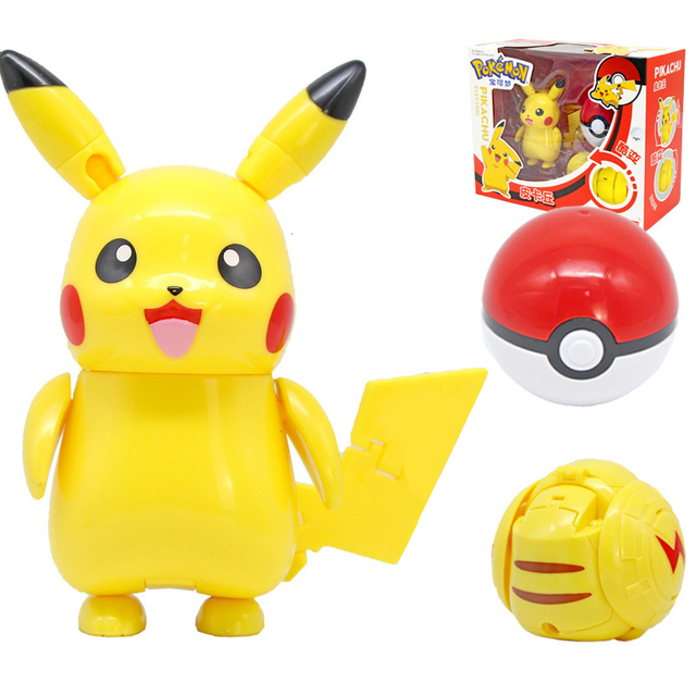 Pokemon Box Figurka Deformacja Pikachu Venusaur Charizard Gyarados Mewtwo Pokeball Kieszonkowy Potwór Anime Zabawka Dla Dzieci - Wianko - 32