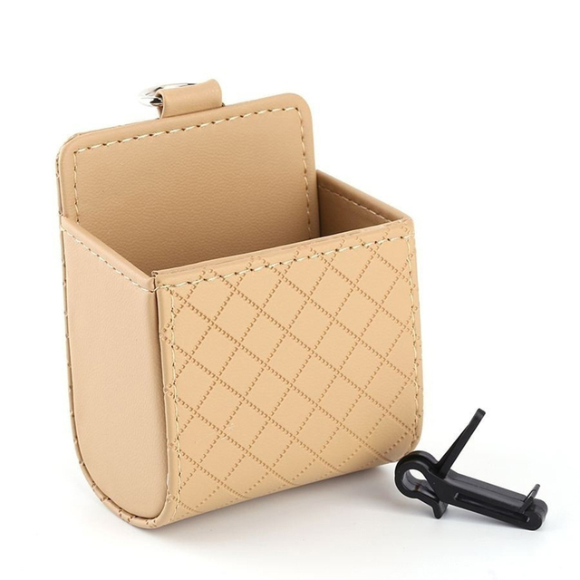 Pudełko do przechowywania kluczy, telefonu i monet z odpowietrznikiem - Faux Leather - Wianko - 18